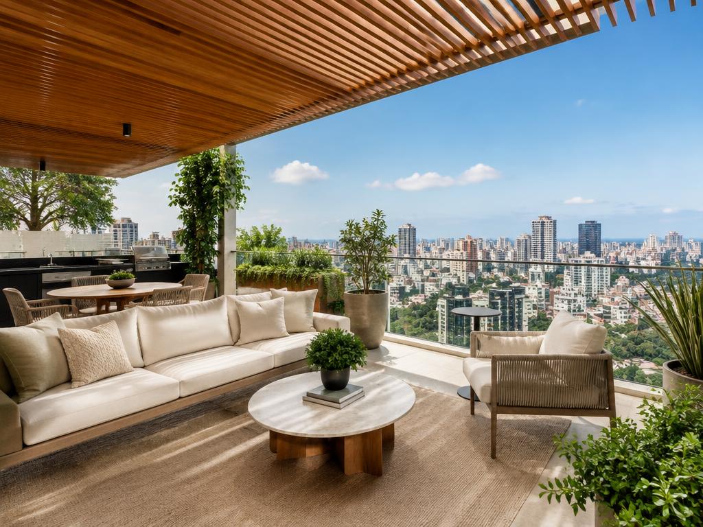 Cobertura com terraço privativo